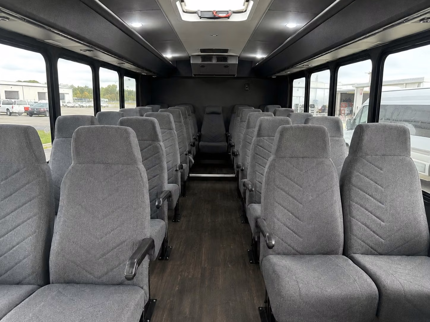 20 passenger minibus inside