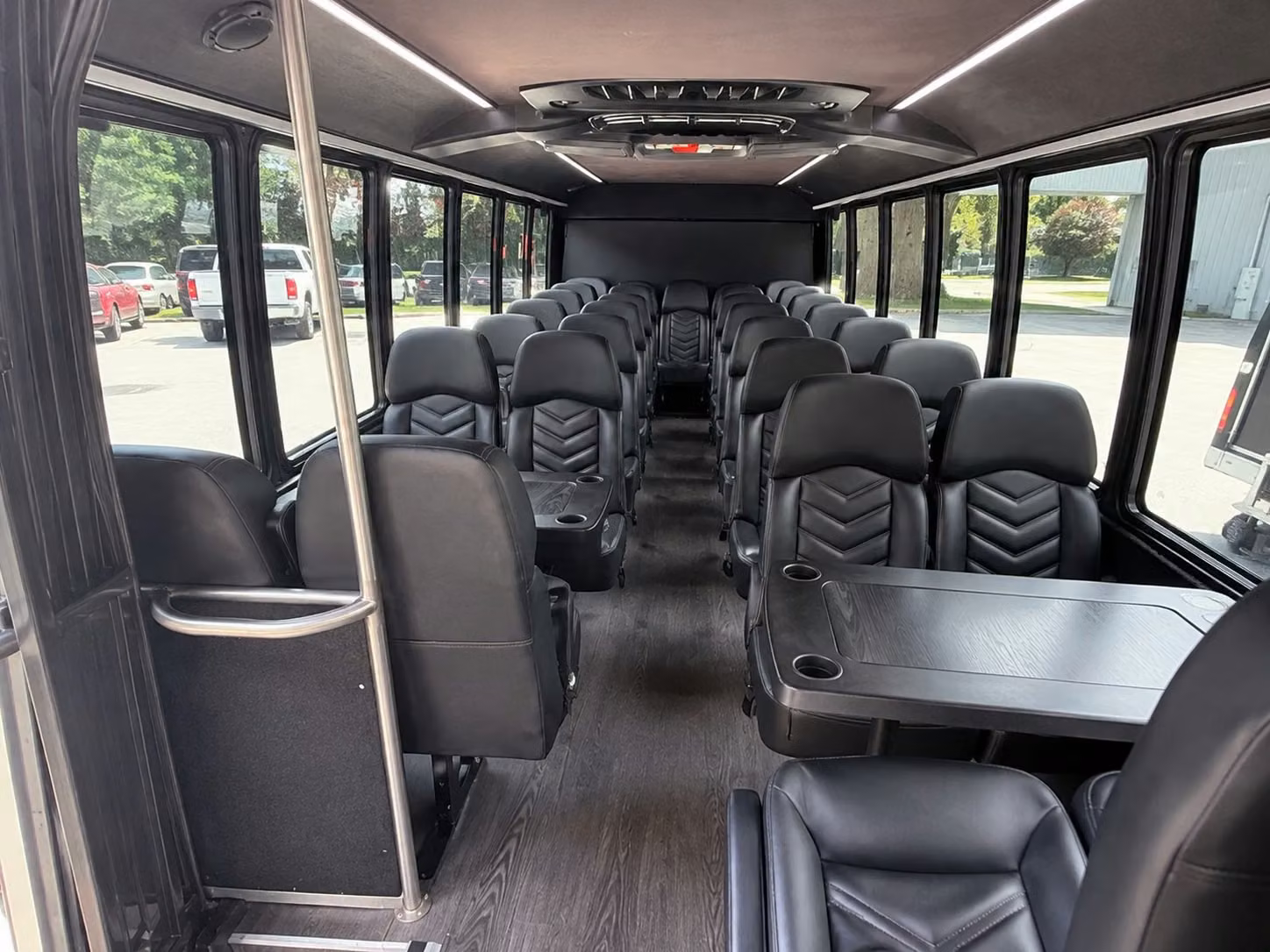 20 passenger minibus interior