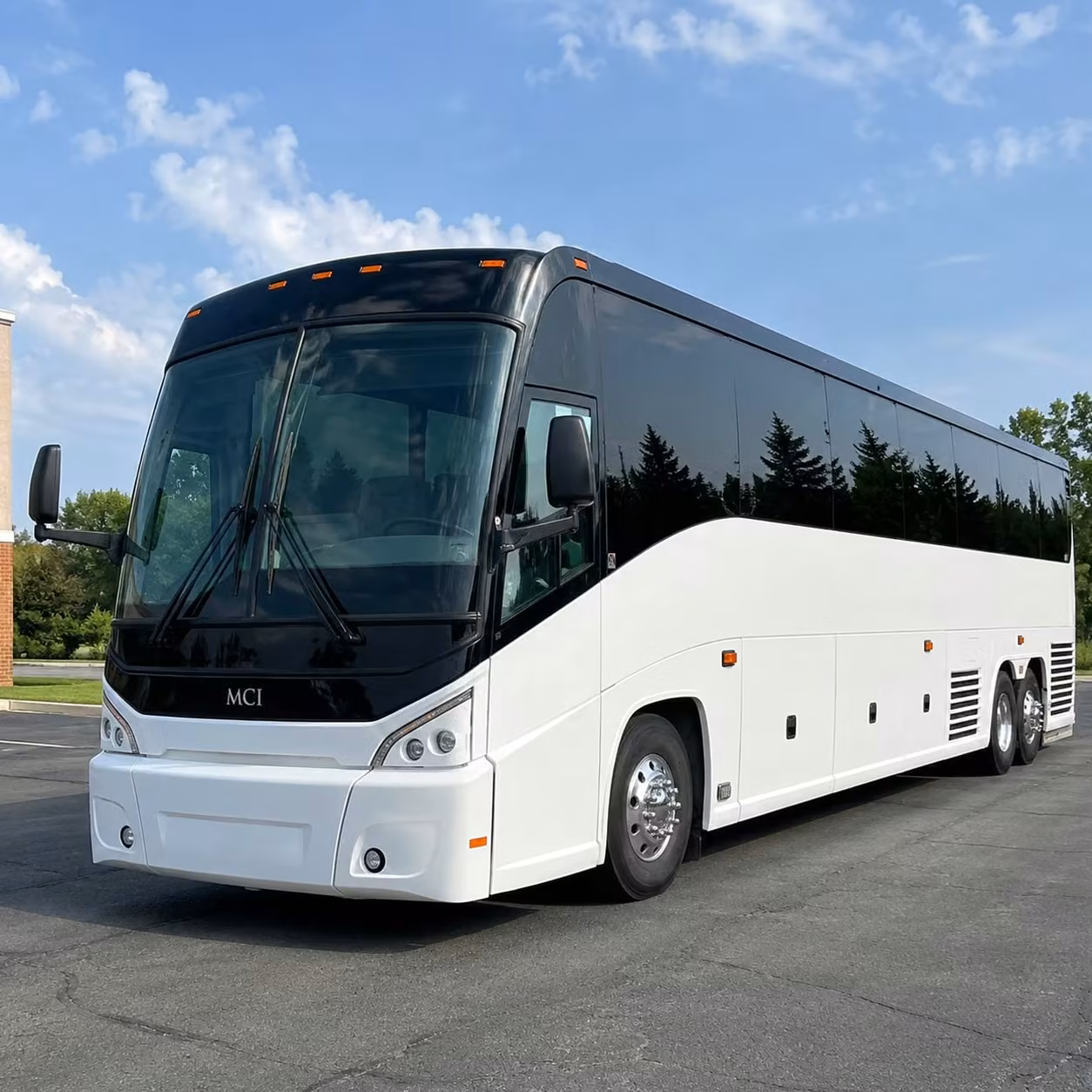 56 passenger charter bus