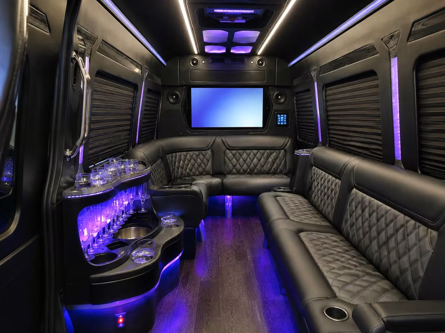 bus rental options for pearland trips