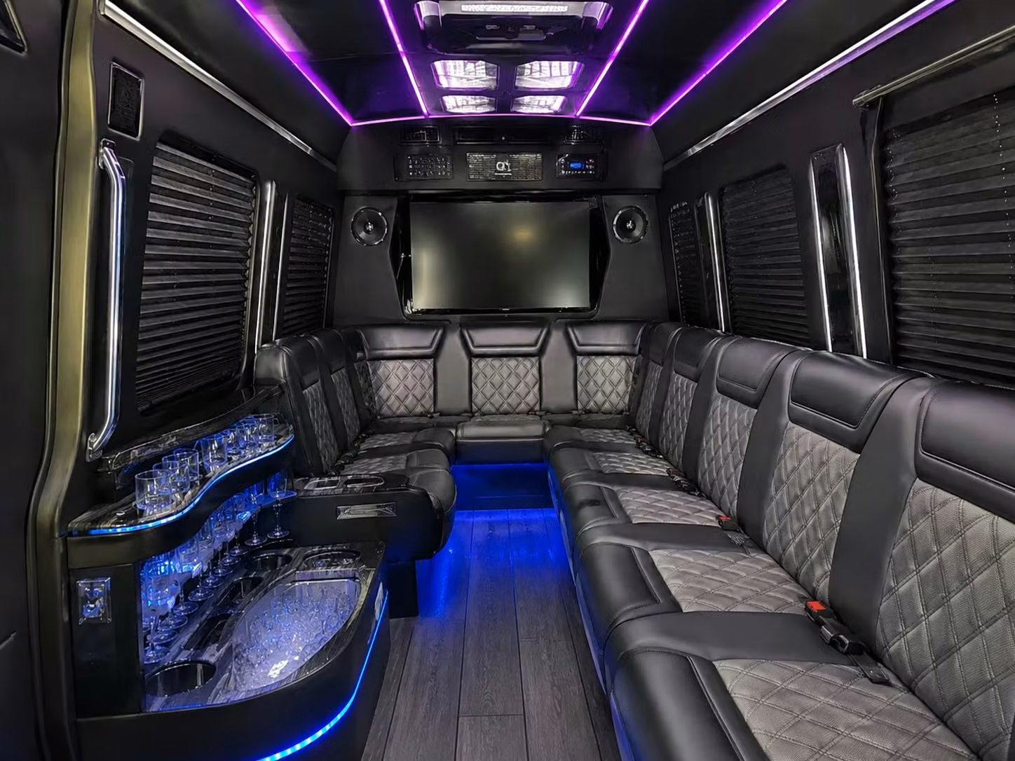 pearland airport transfer charter bus rentals