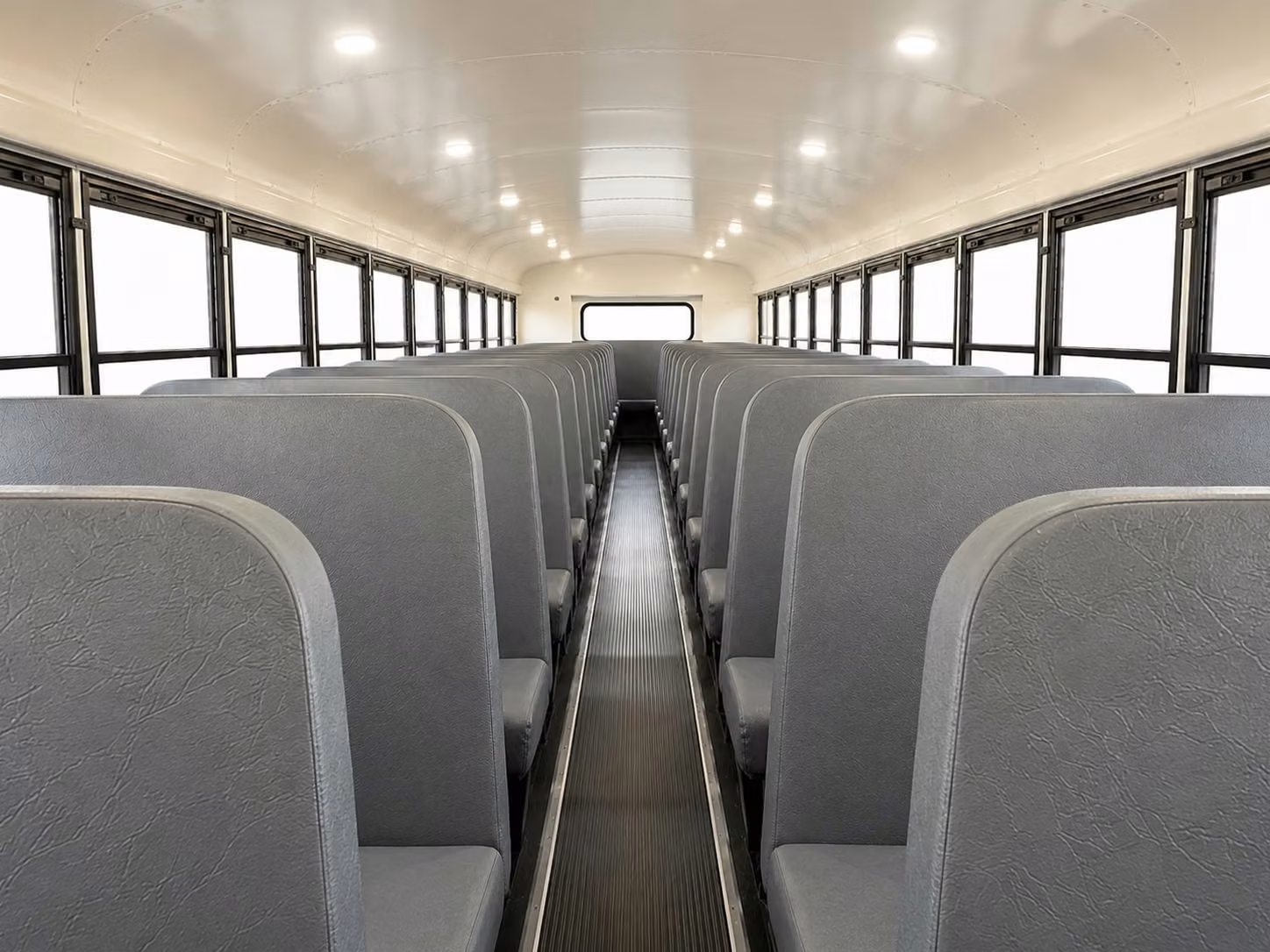 school bus interior