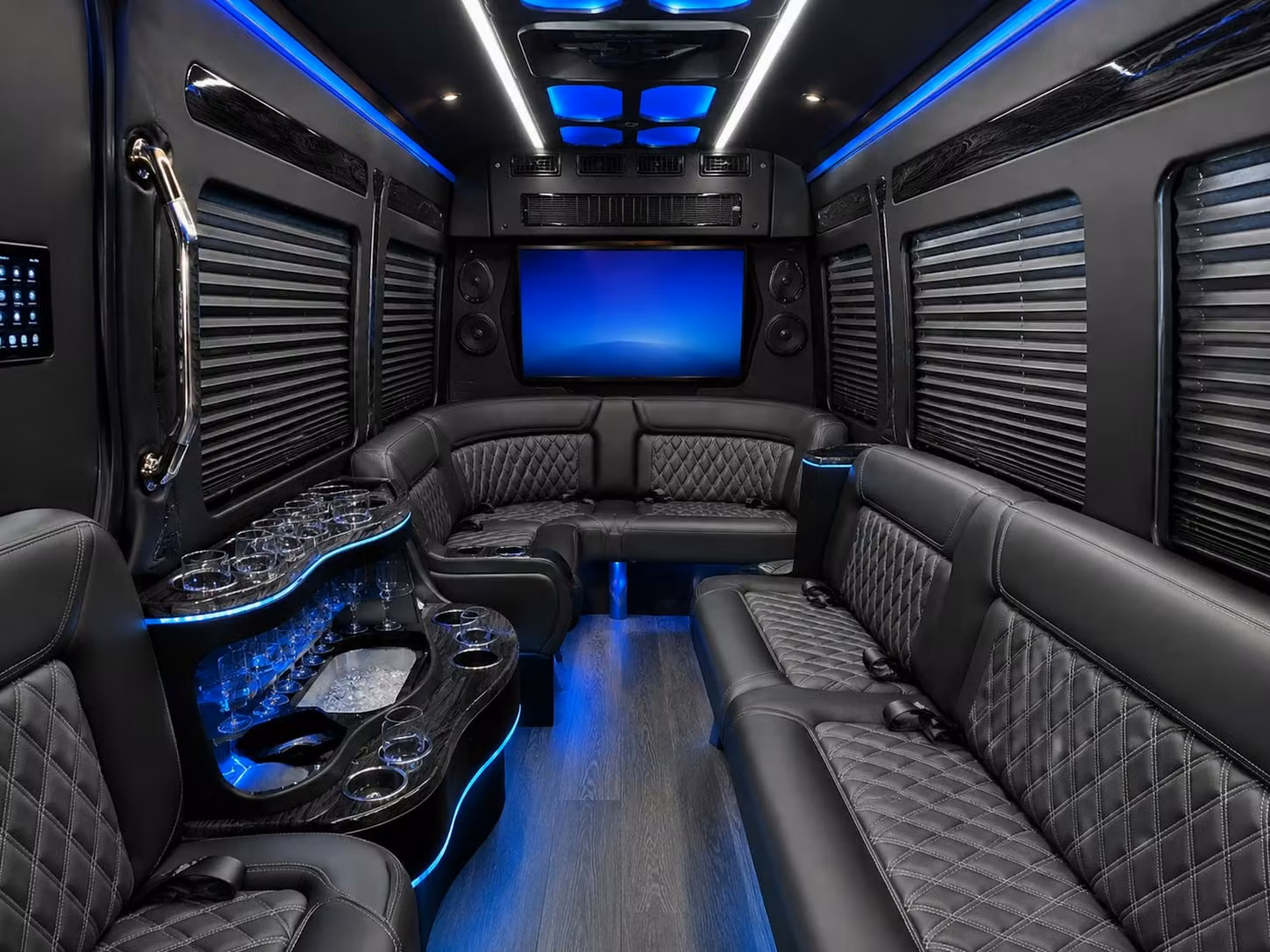 sprinter limousine inside