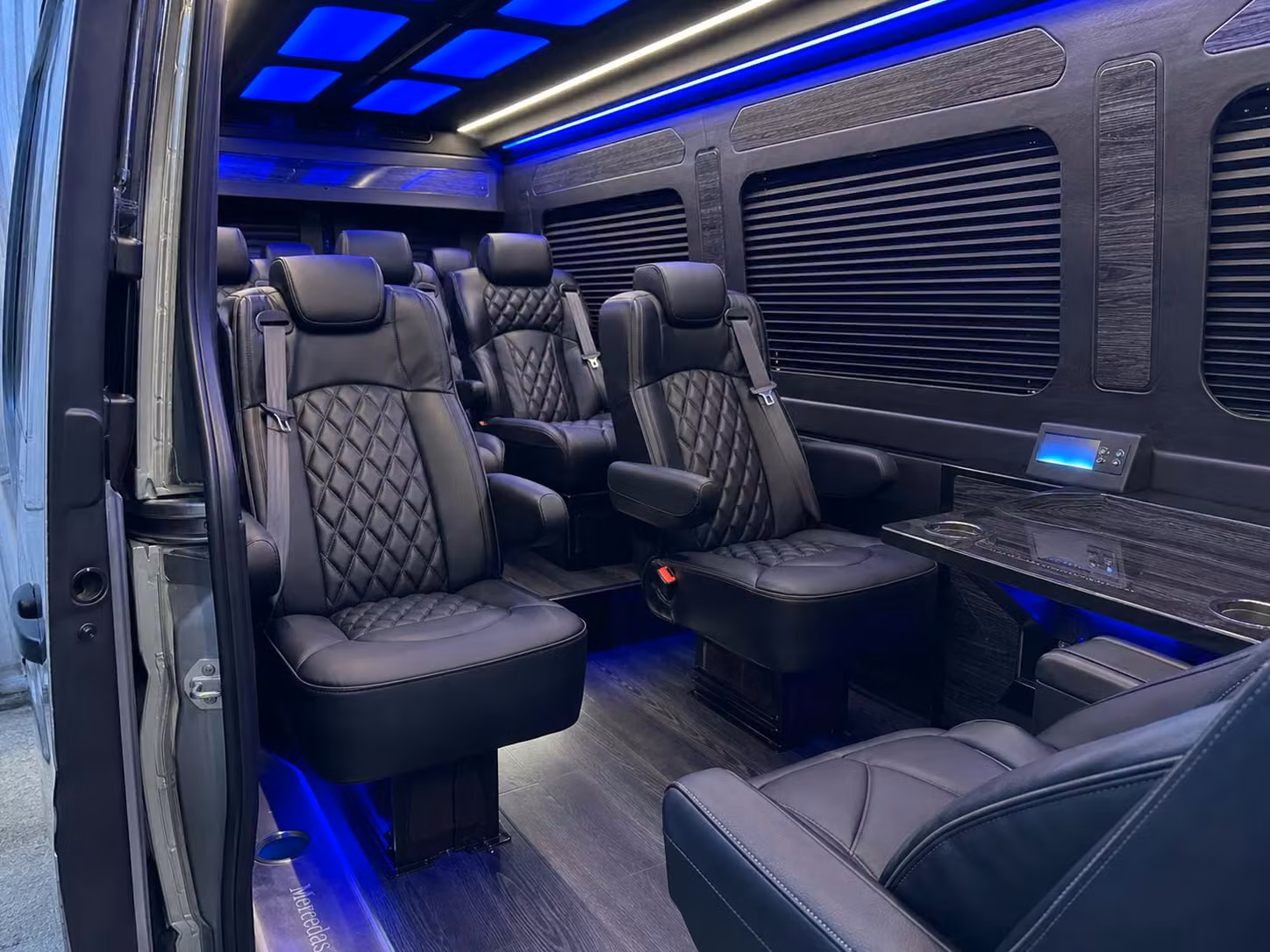 sprinter van transportation for groups and events across pearland